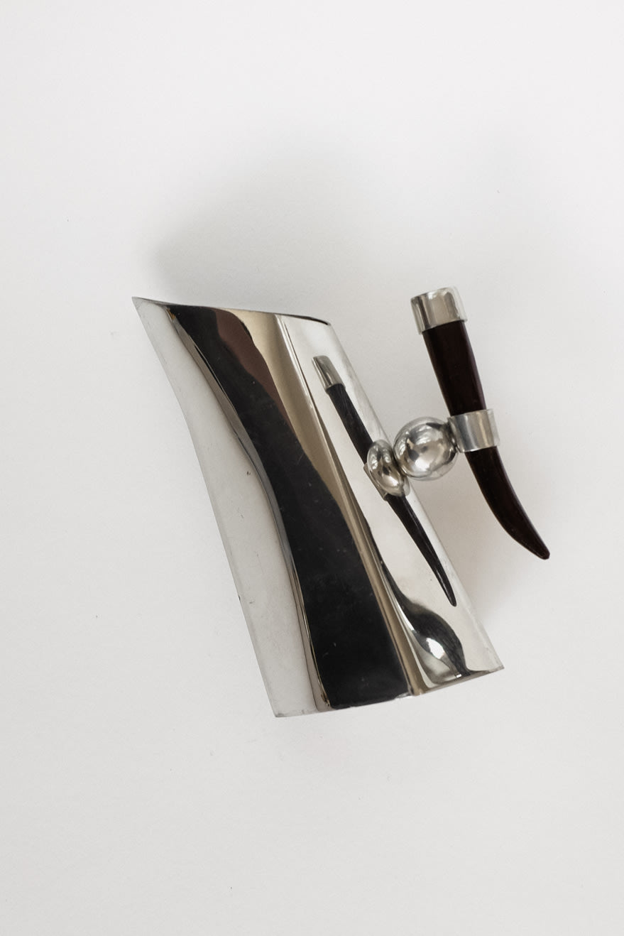 Vintage Mid-Century Schohaus Bolivian Pewter Pitcher by septembre studios | The Oblist