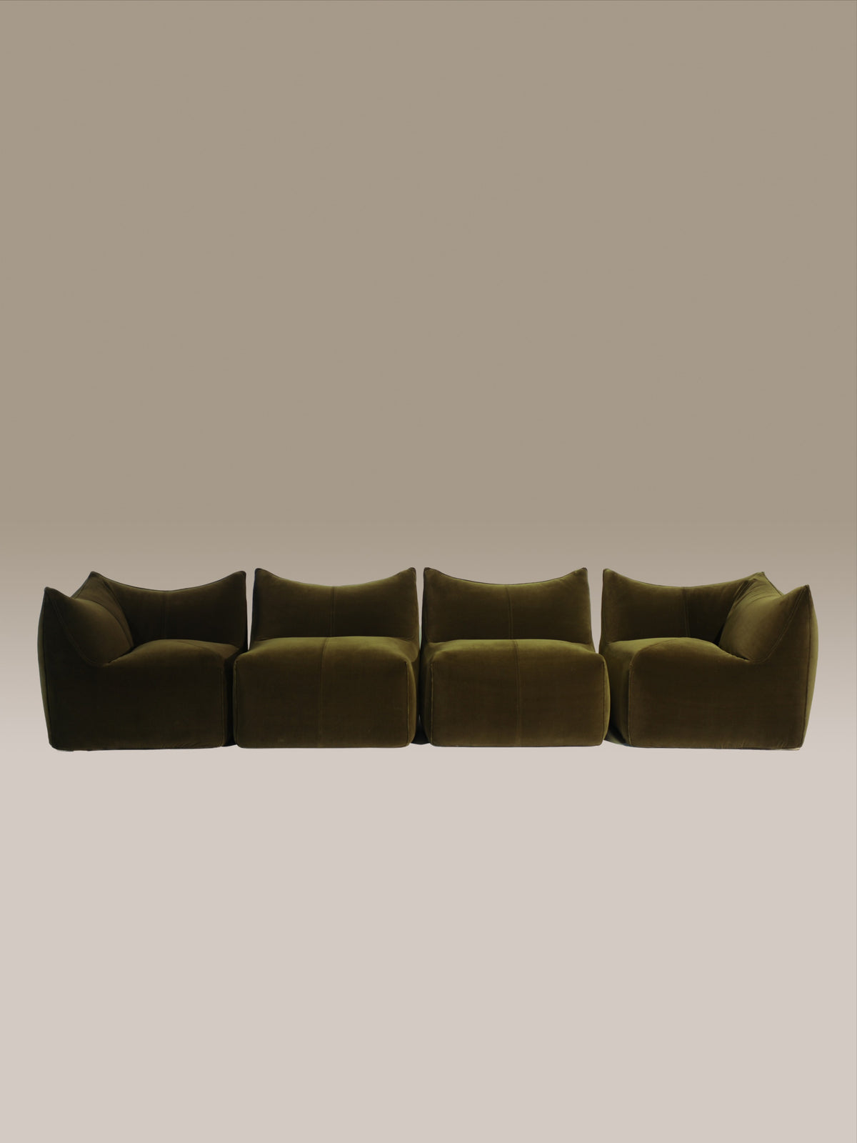 Rare Le Bambole Sectional Sofa by Mario Bellini, Italy 1971 by Rémanence | The Oblist