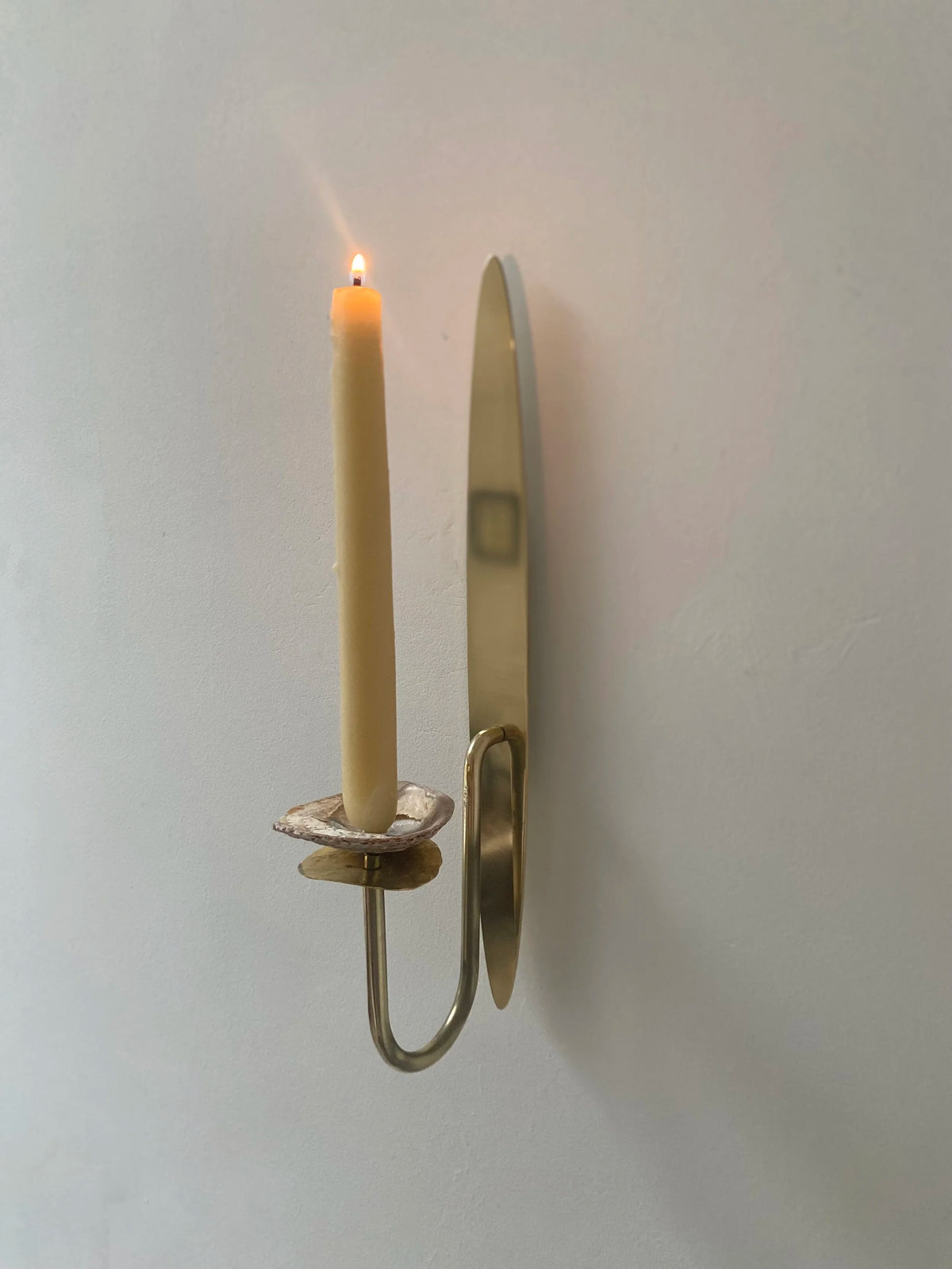 Norfolk Shell Sconce a pair D2025 — detail view