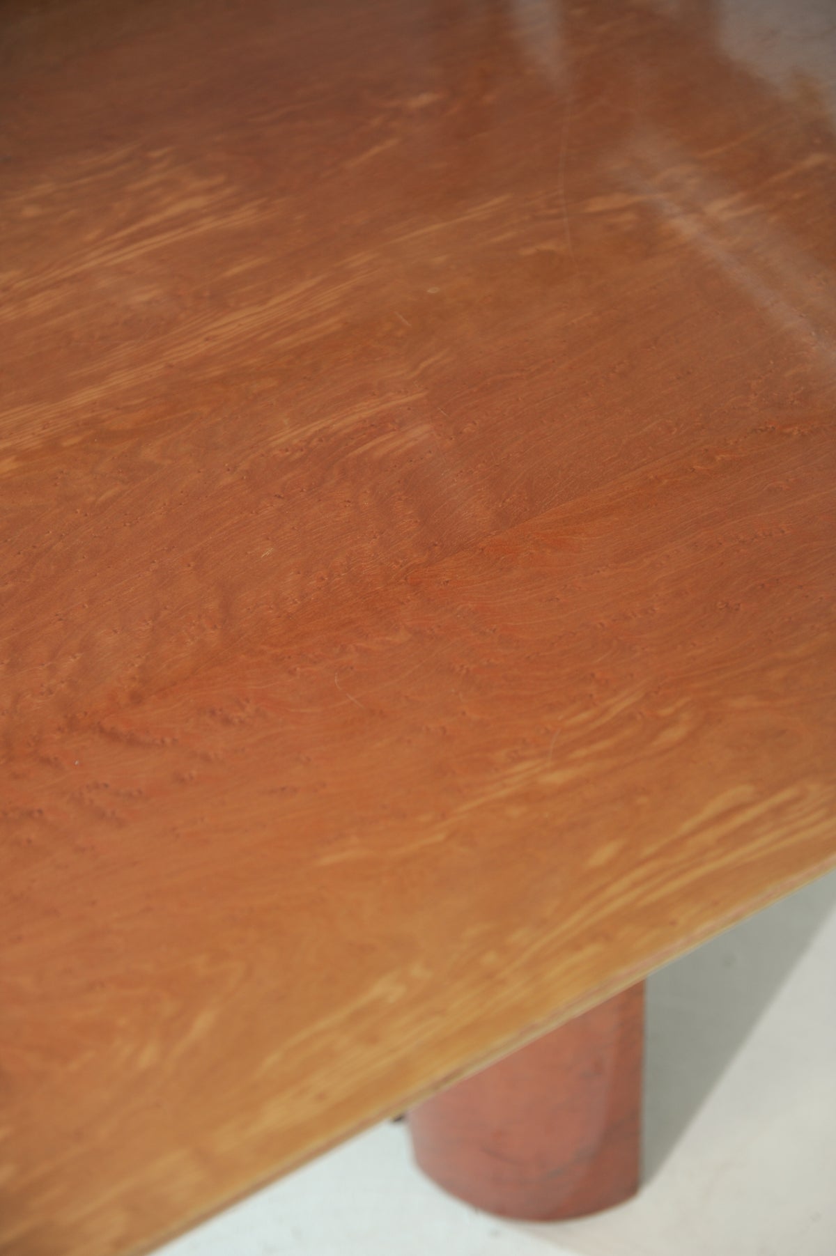 Giovanni Offredi for Saporiti Italian Root Wood Dining Table, 1980 — view 9