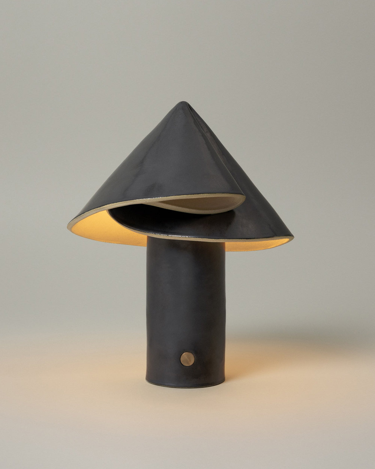 Shayd Table Lamp, Graphite by SIN | The Oblist