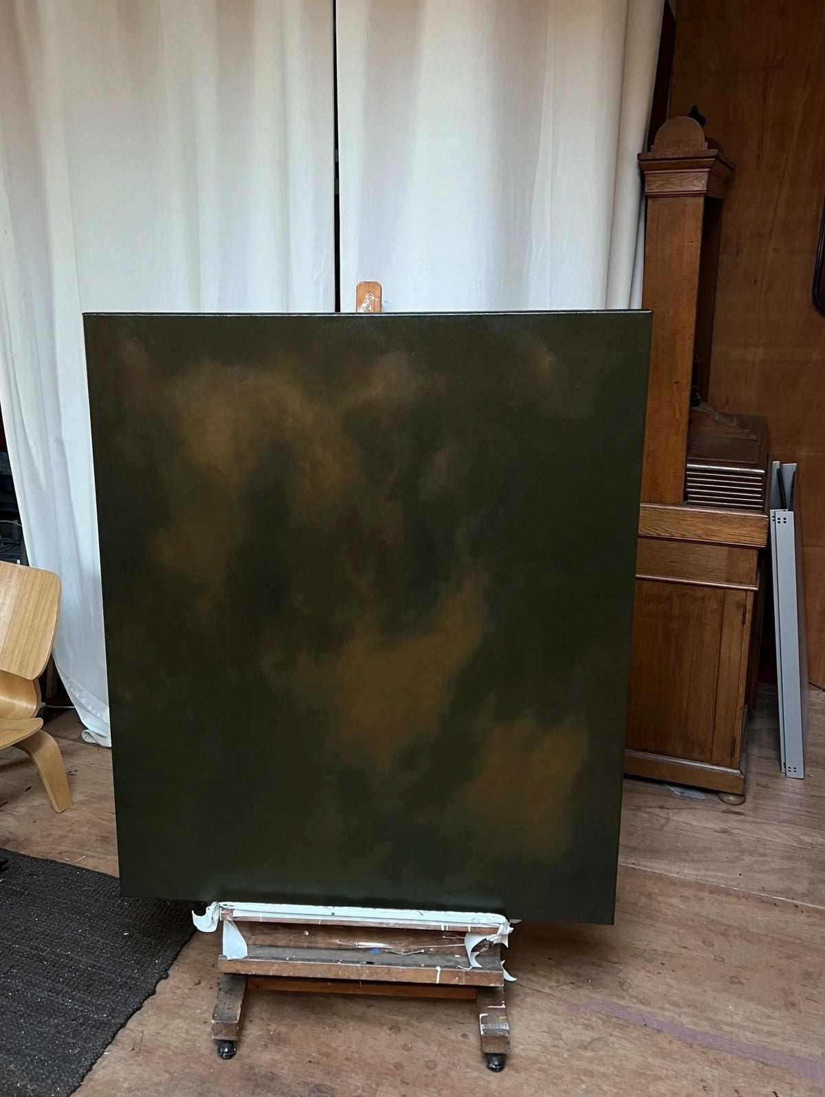 Quiet Fortitude (2026) - Oil Painting by Aimée Adriaansen — detail view