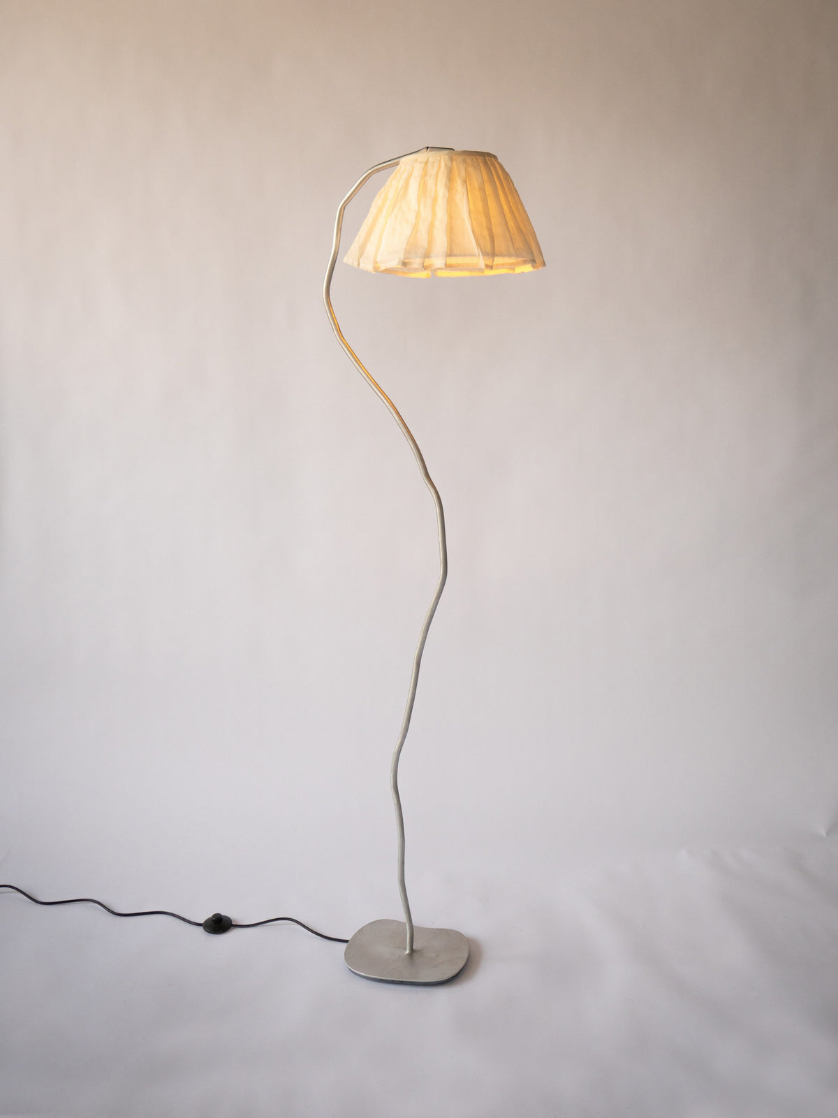 French Café floor lamp — detail view