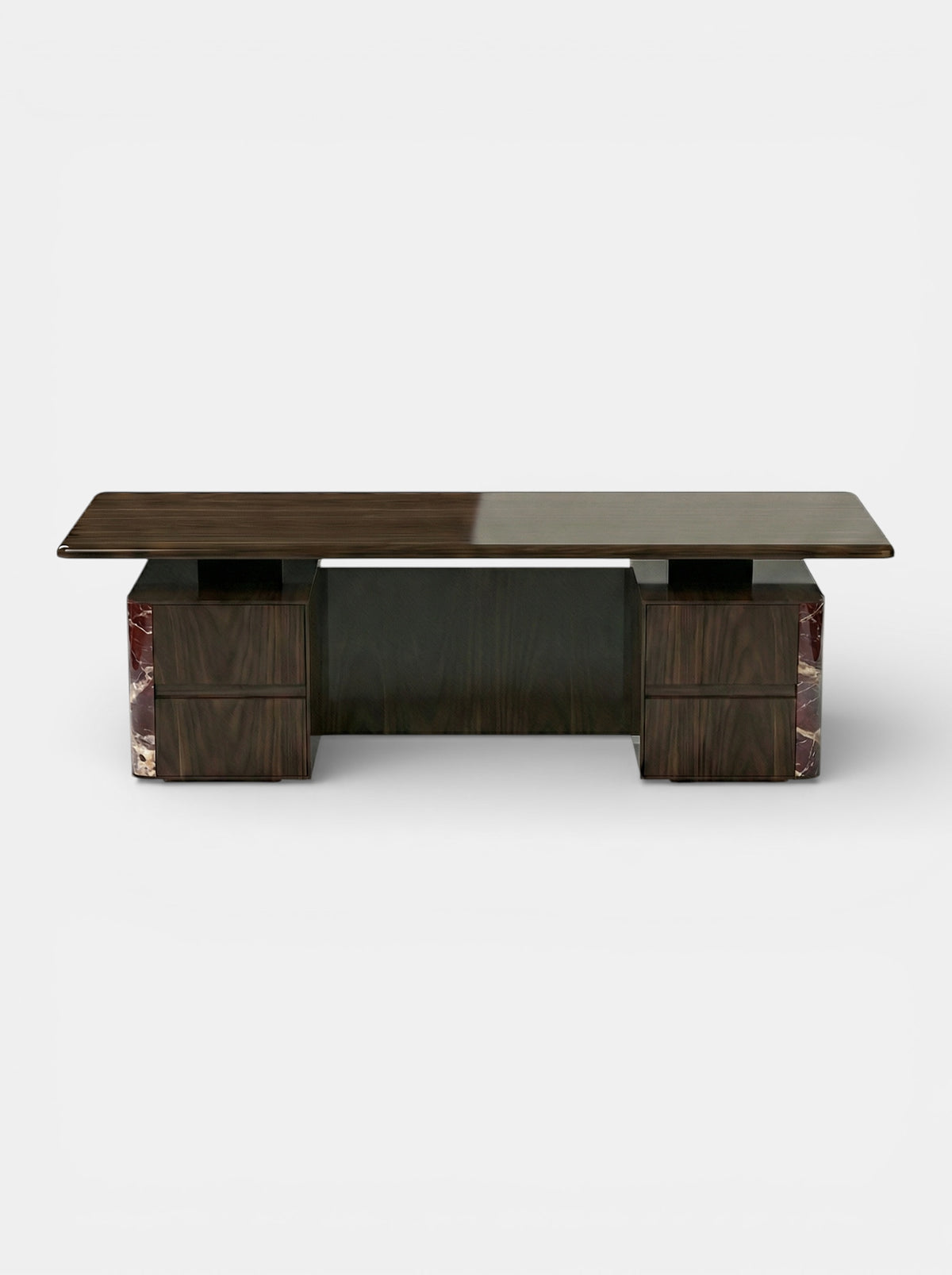 Holly Rosso Levanto And Wood Desk — close-up