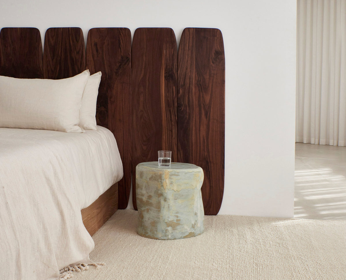Madeira Oak Headboard Large — close-up