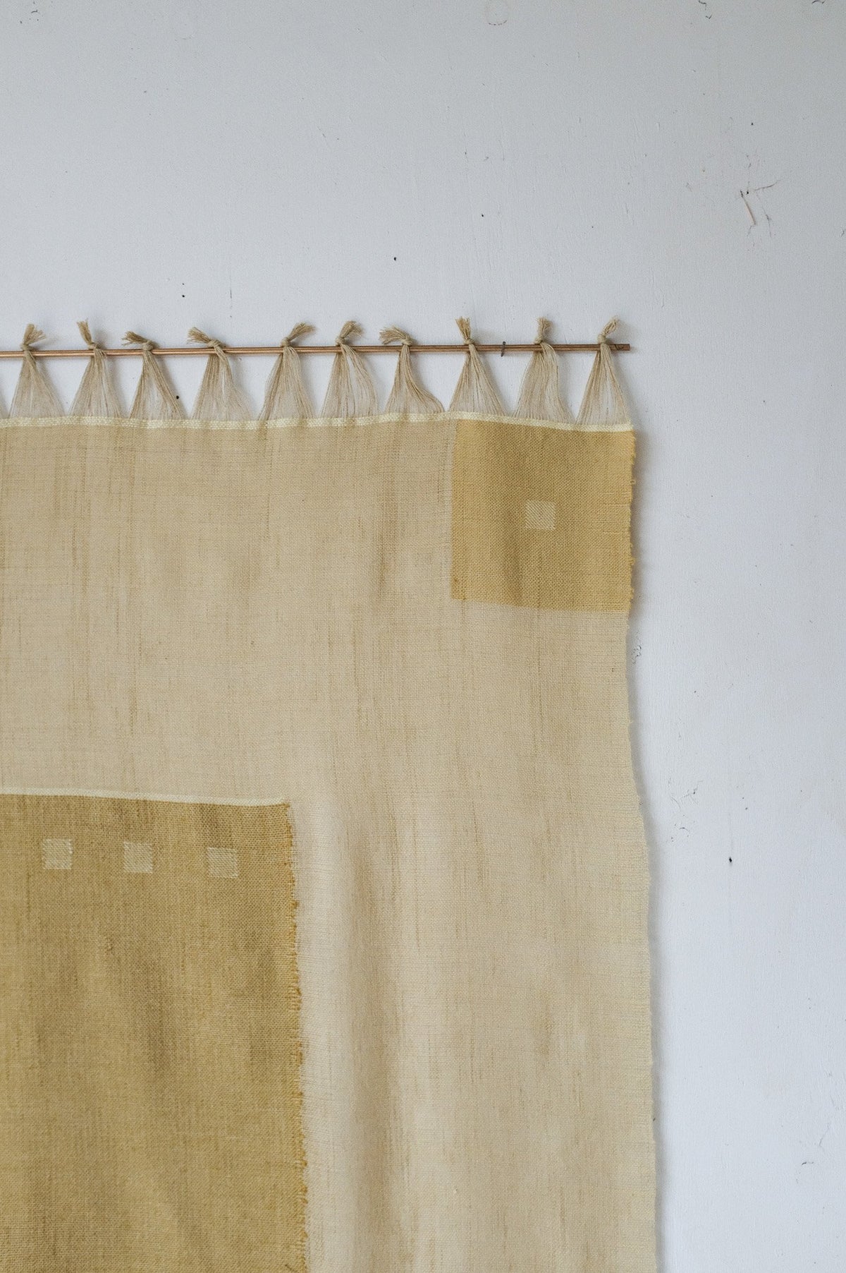 Chroma - Woven Wall Hanging — side angle