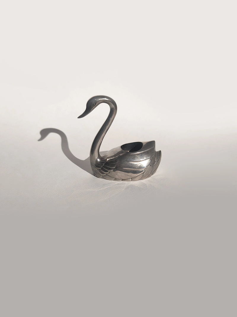 Swan Candle Holder by Les Objoies | The Oblist