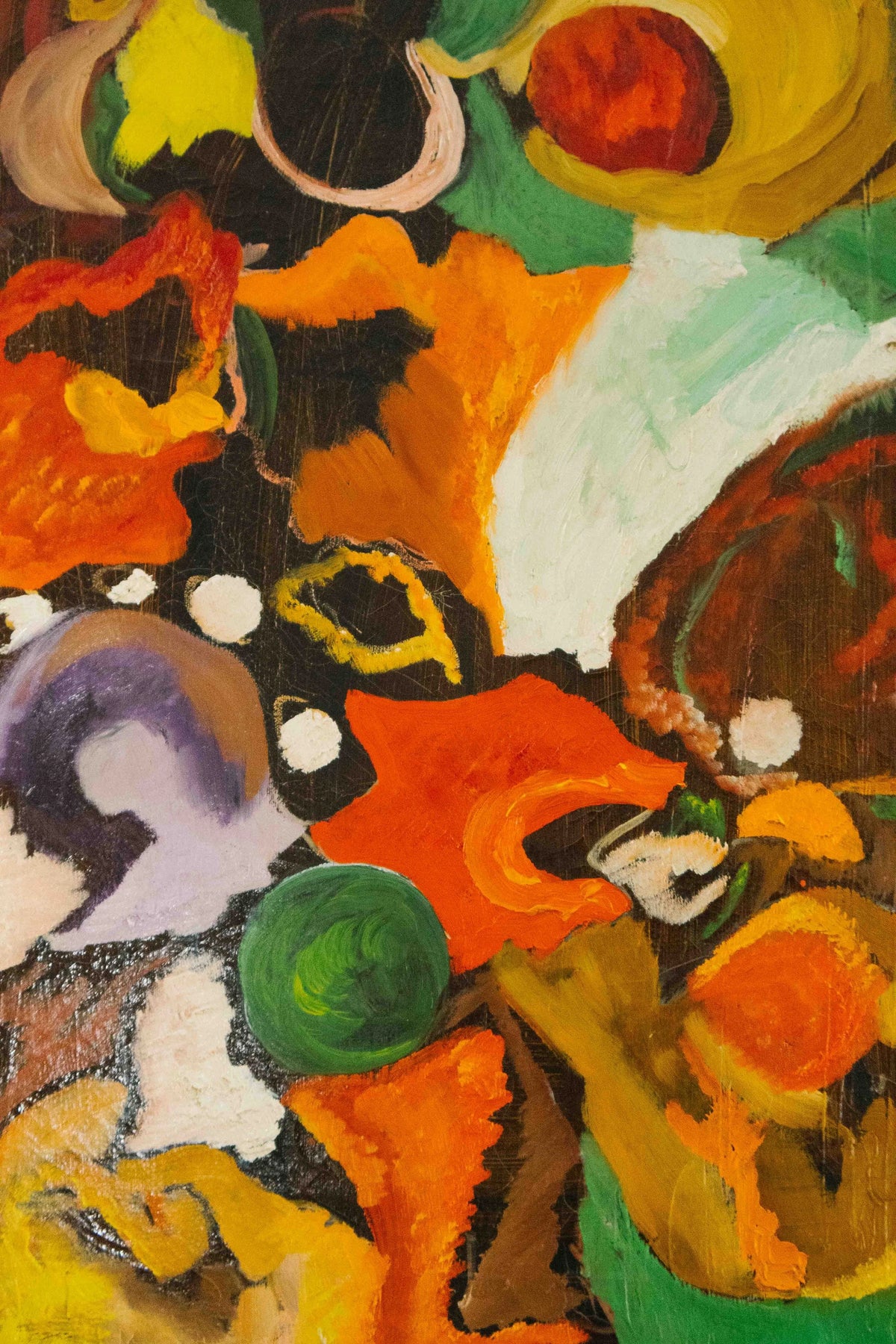 1978 Expressive Composition, J. Romai — detail view