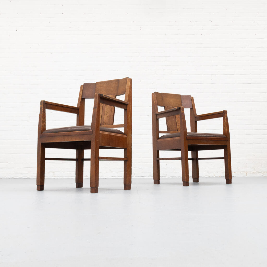 Dutch Art Deco Chair — detail view