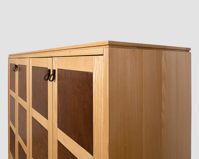 Scandinavian Style 4-Doors Wardrobe — in context