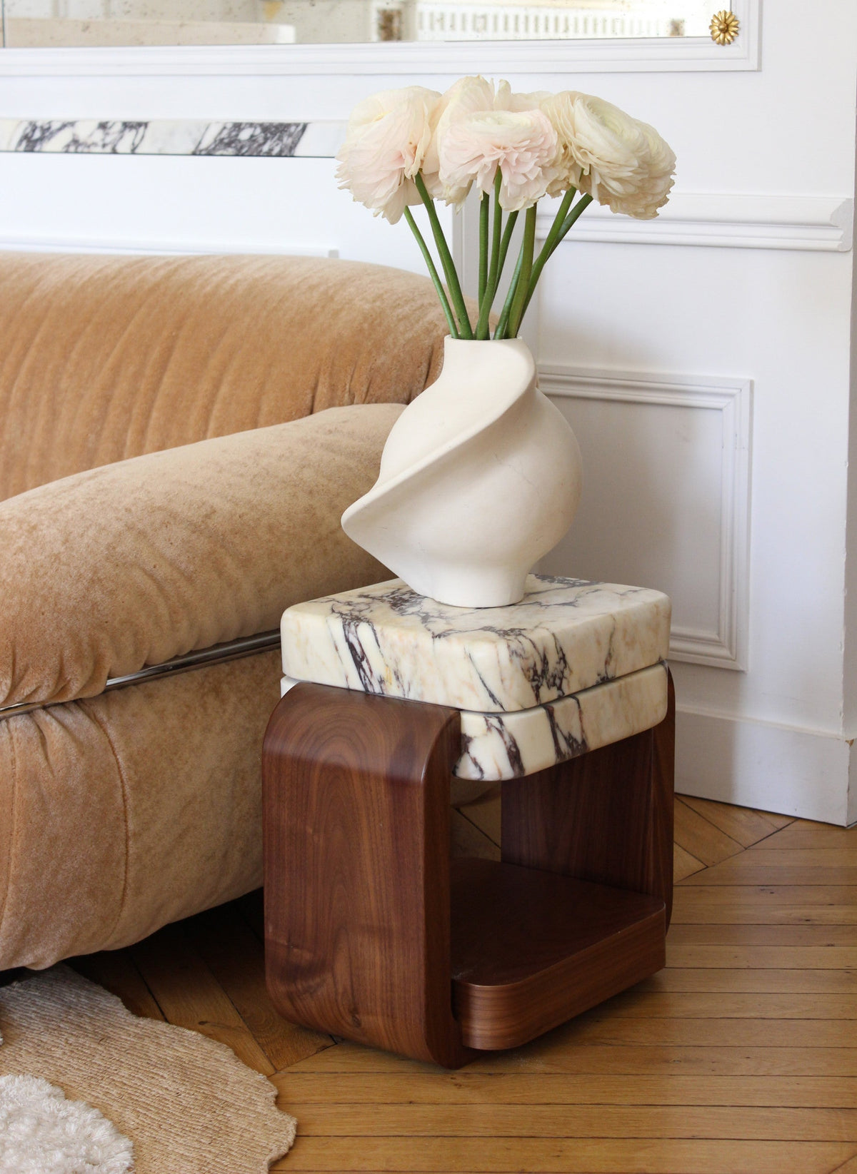 Tori Table — side angle