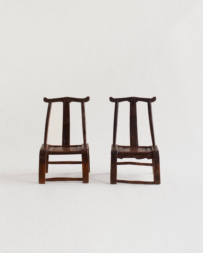 Antique Chinese Children's Chairs by of matter | The Oblist