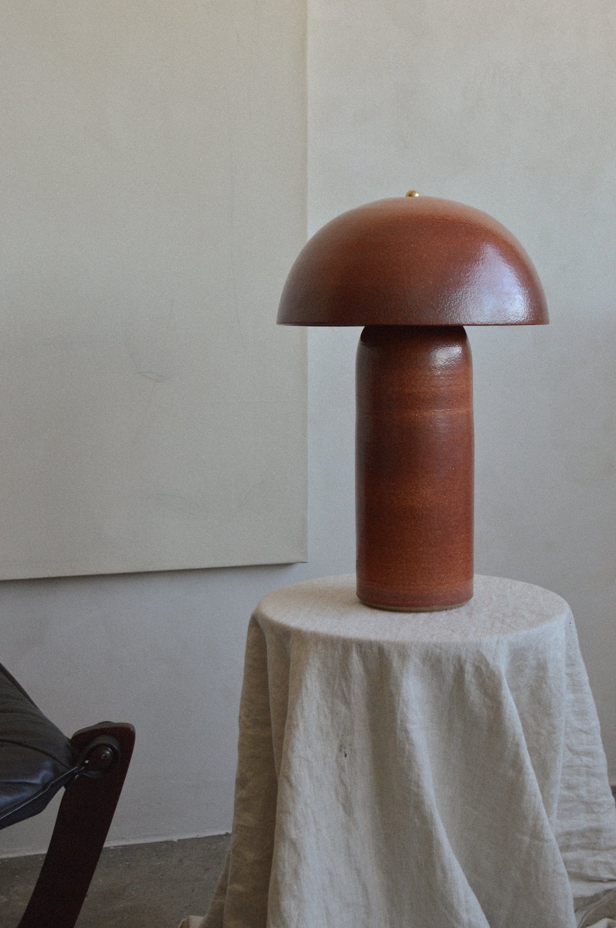 Shino Tera Lamp — side angle