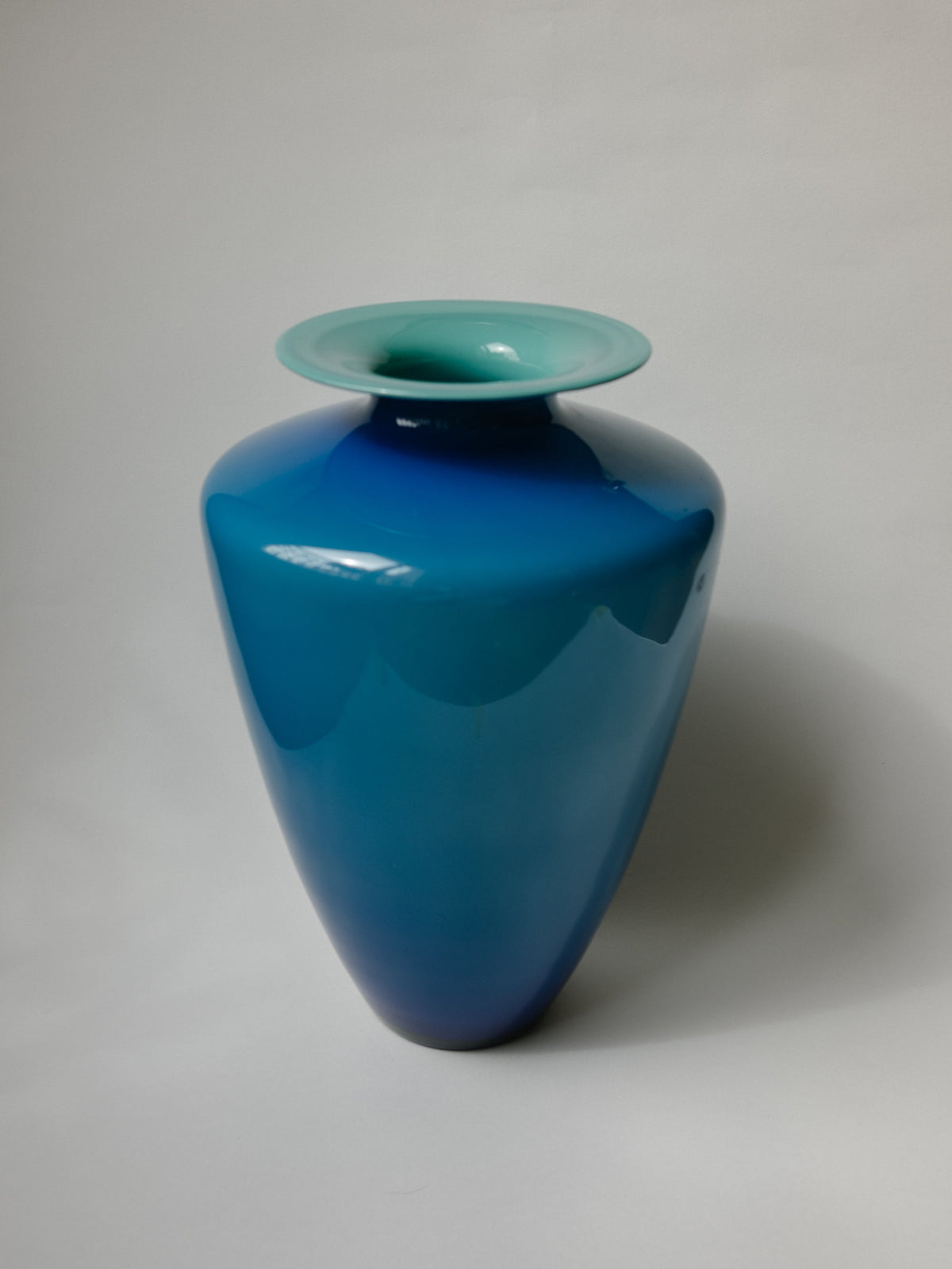 Cà dei Vetrai Large Incamiciato Murano Glass Vase | Italy - c. 1960s — lifestyle setting