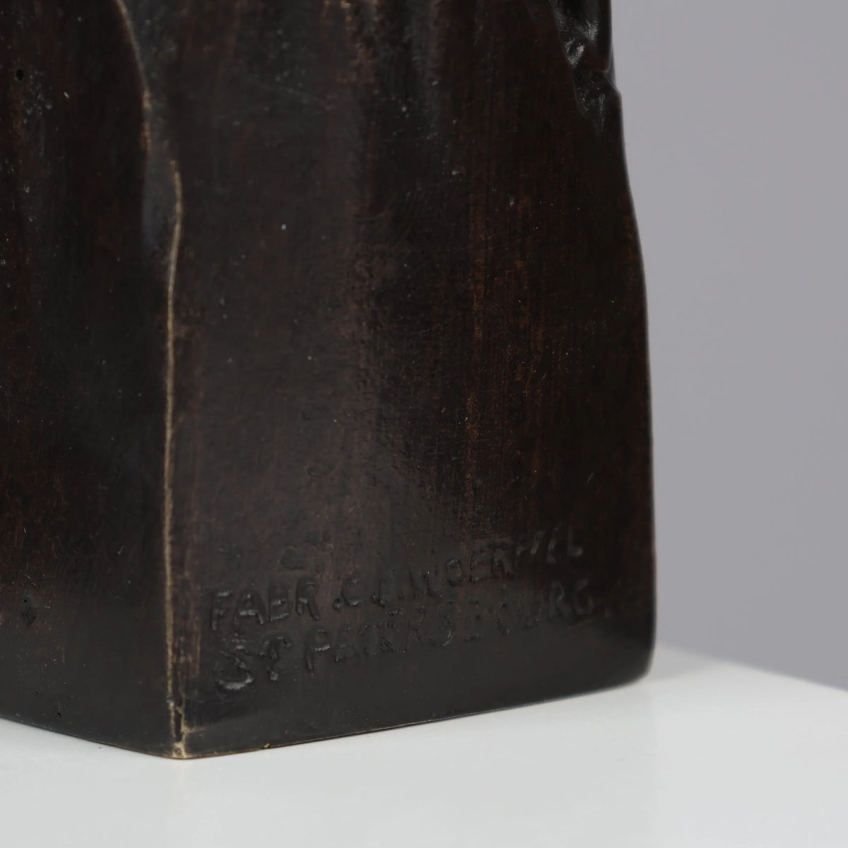 Bronze sculpture of 'Monks on a Mountain', by C.F. Woerffel — in context