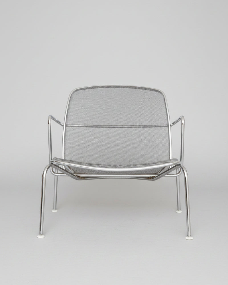Two "Web Chairs" by Antonio Citterio for B&B Italia — detail view