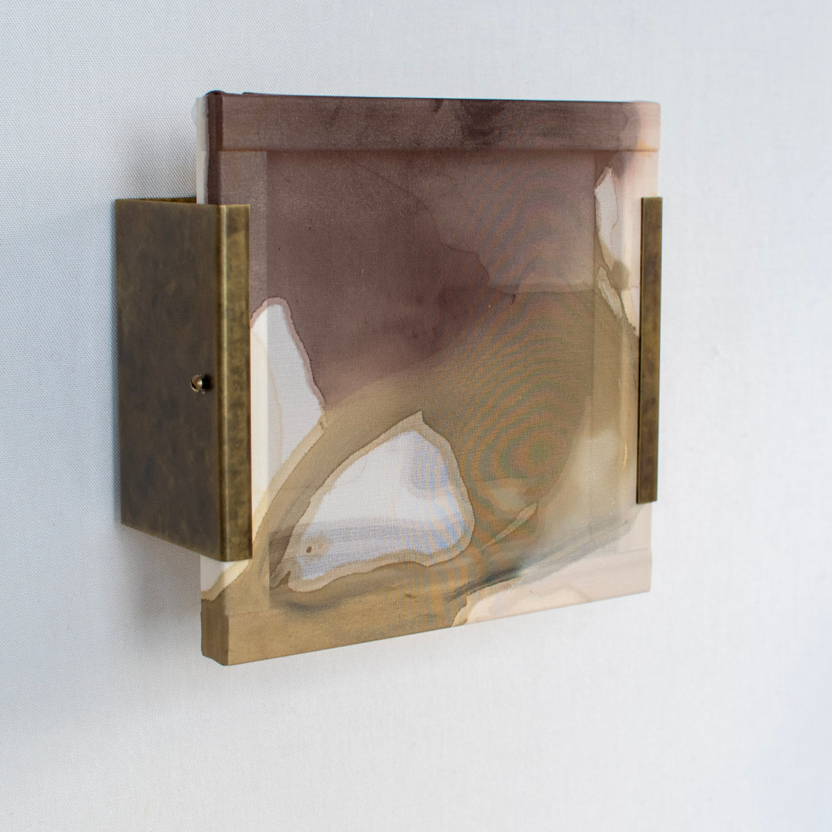 Hand-Painted Silk Instinct Sconce 10/12 — lifestyle setting