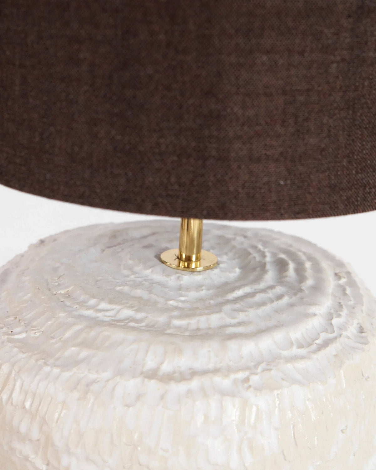 Textured Ceramic Lamp — lifestyle setting