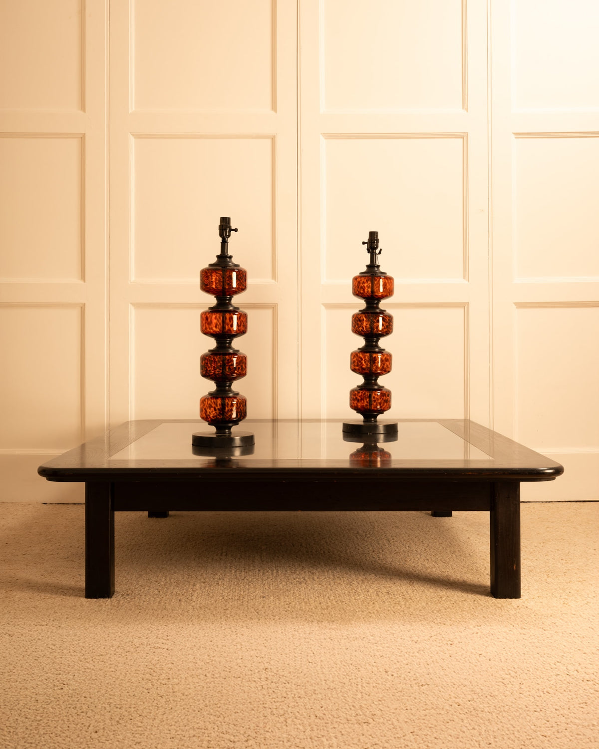 Wood & Metal Coffee Table — additional view