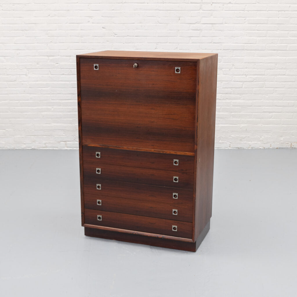 Arne Vodder Rosewood Secretary Sibast by Jean-Michel Store | The Oblist