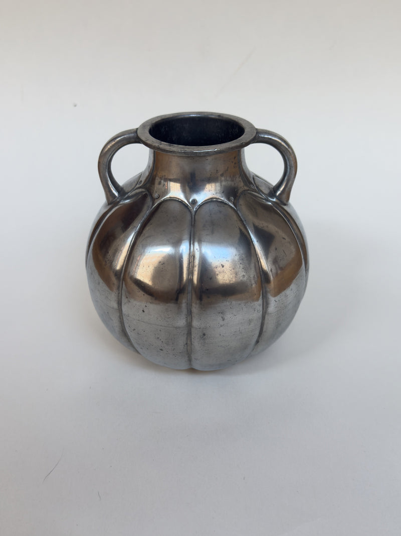 GAB Pewter Vase, 1937 by Galerie Storm | The Oblist