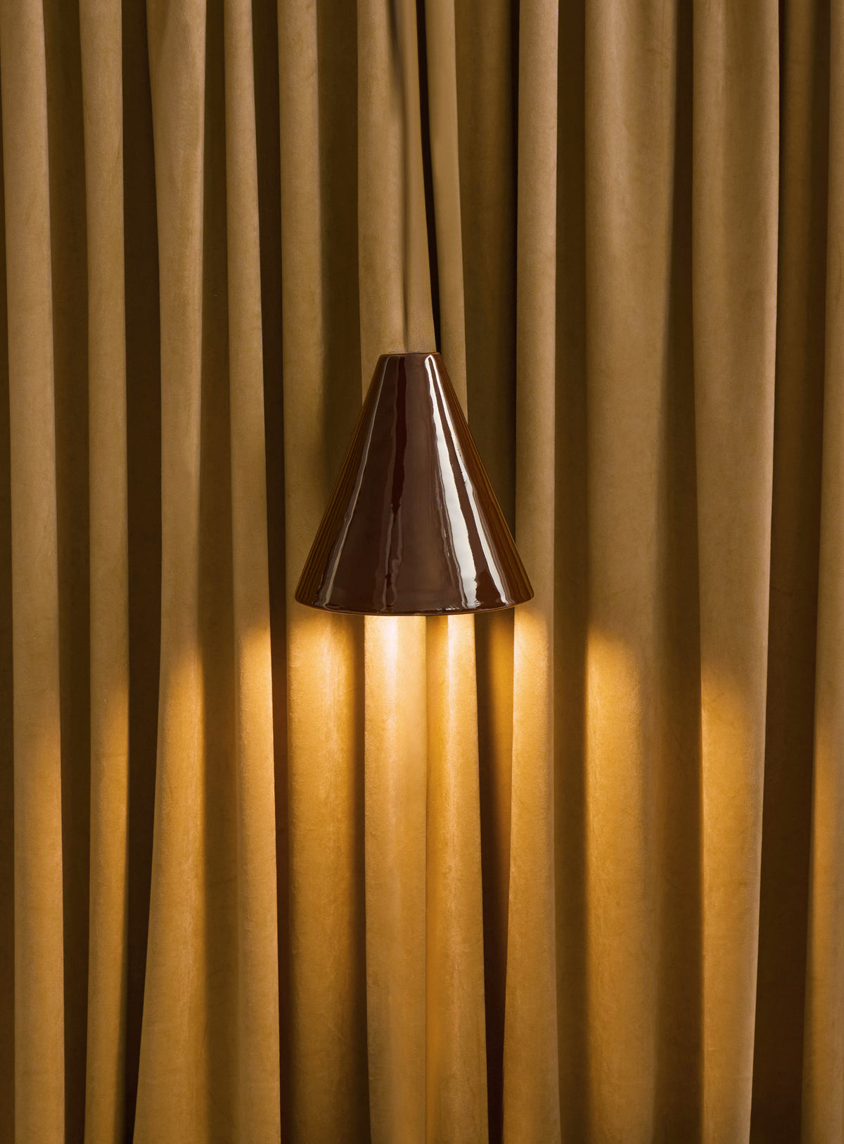 "Esoteric" Dark Brown — side angle