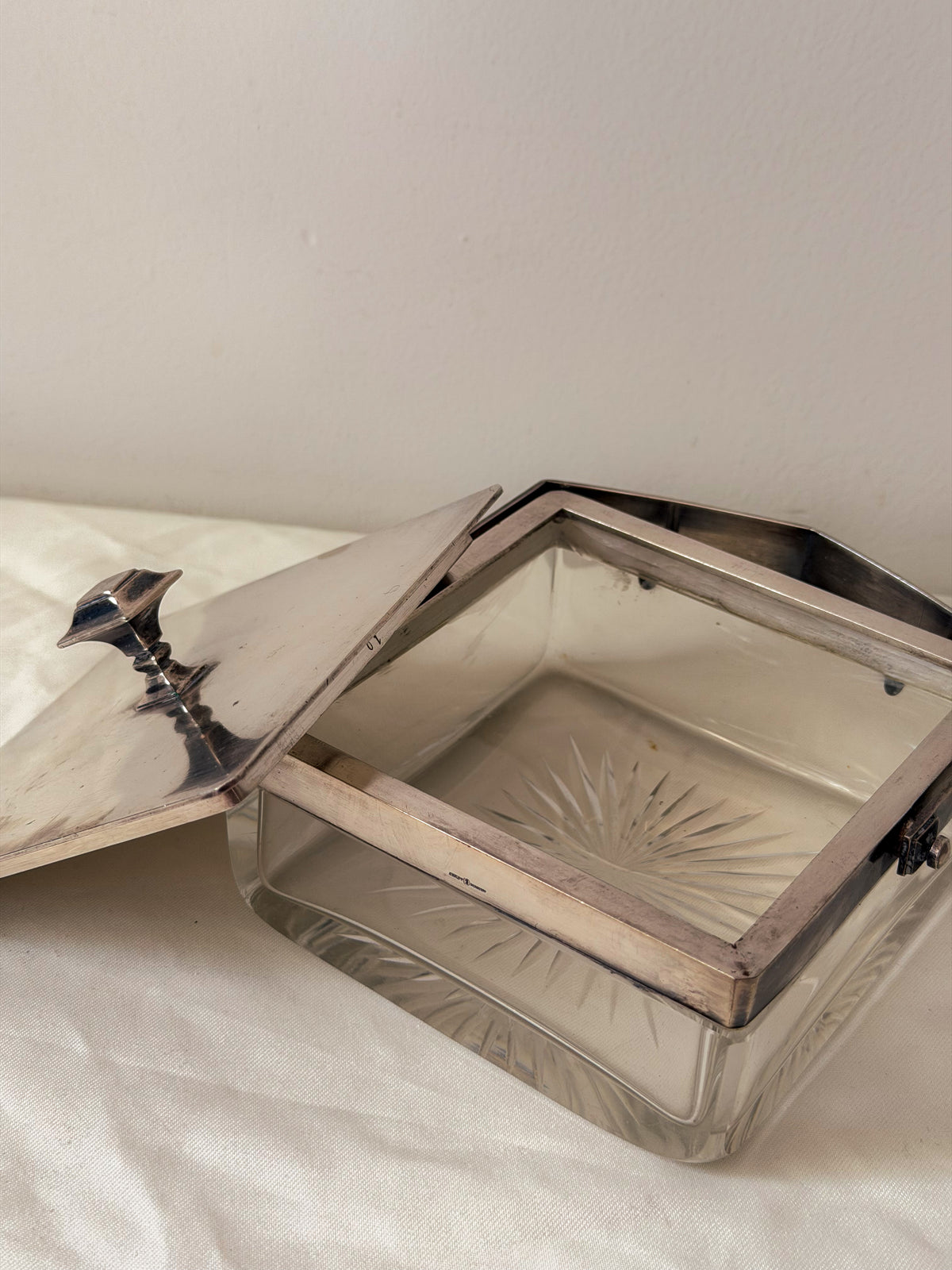 Vintage Italian box — lifestyle setting