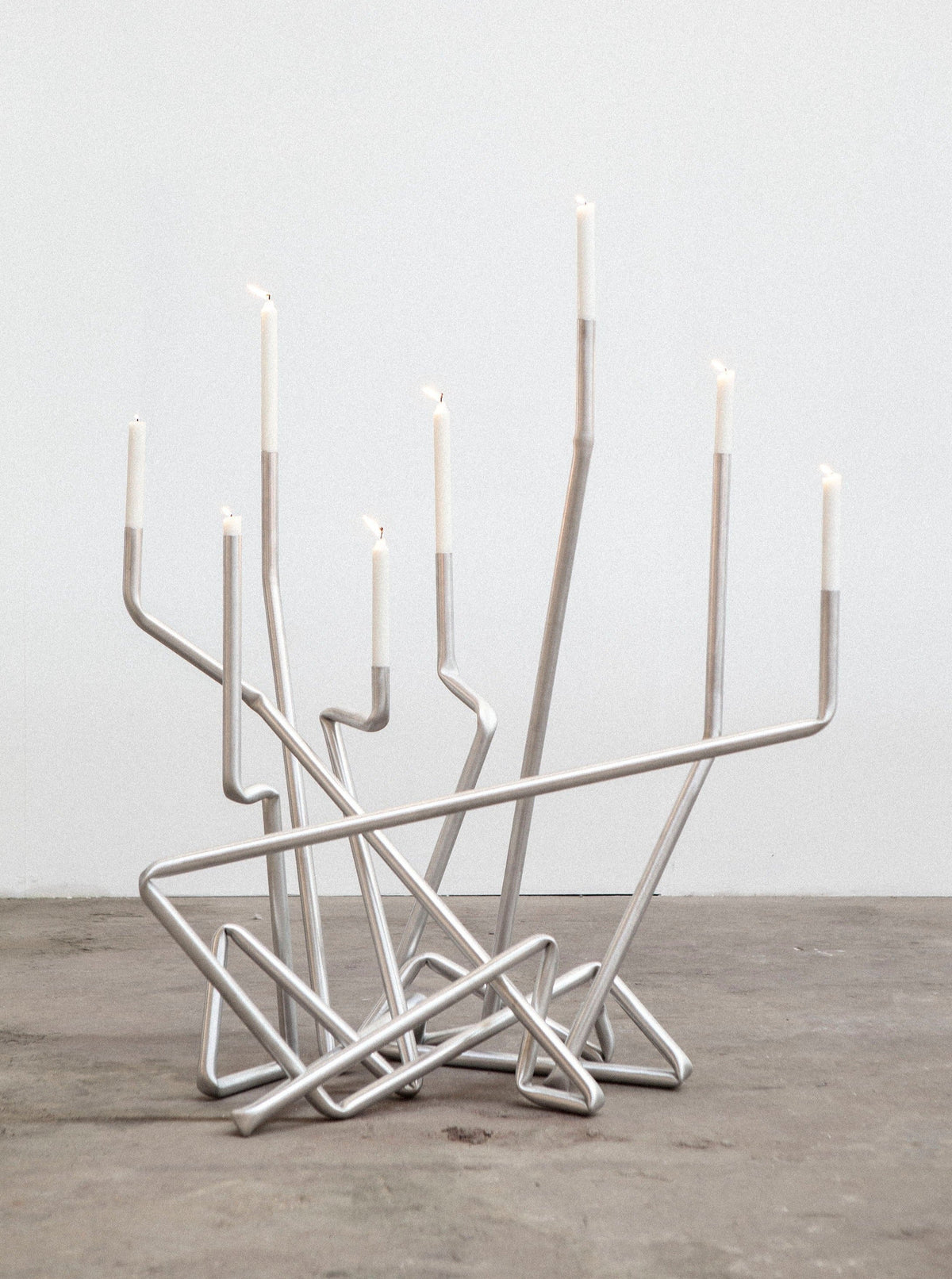 Spaghettoni (8-Armed Candelabra) — close-up