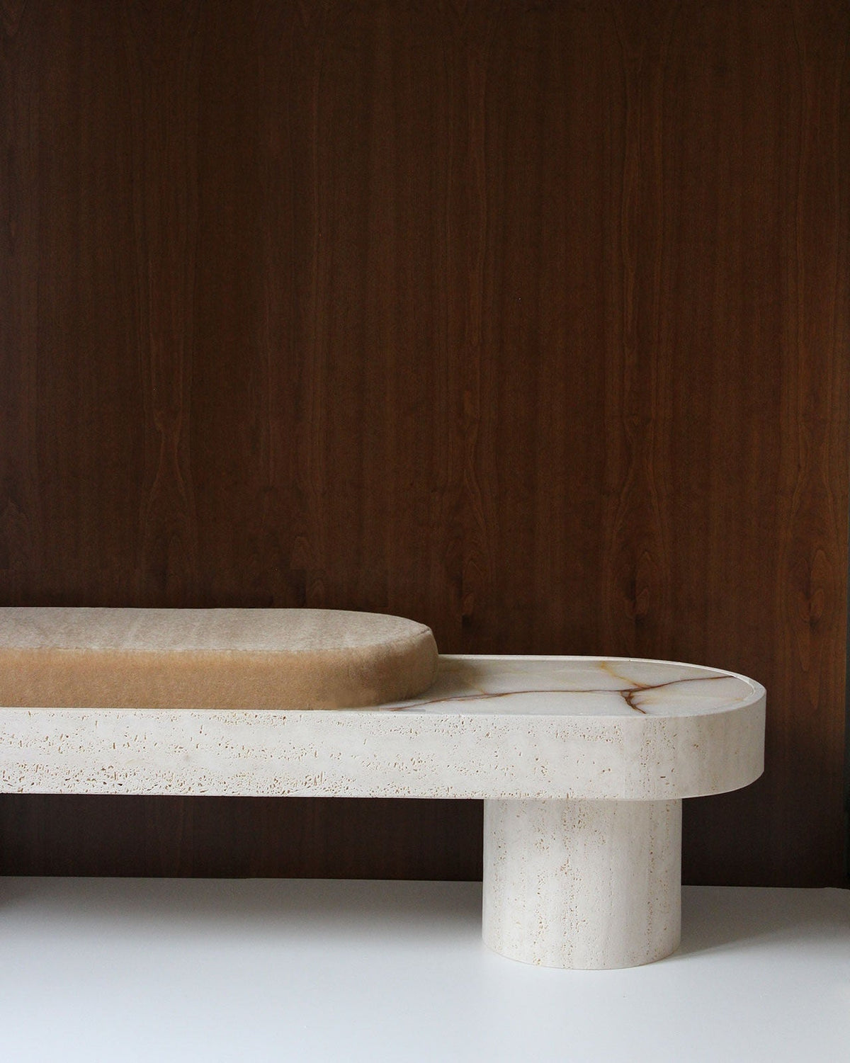 Noto Bench — close-up
