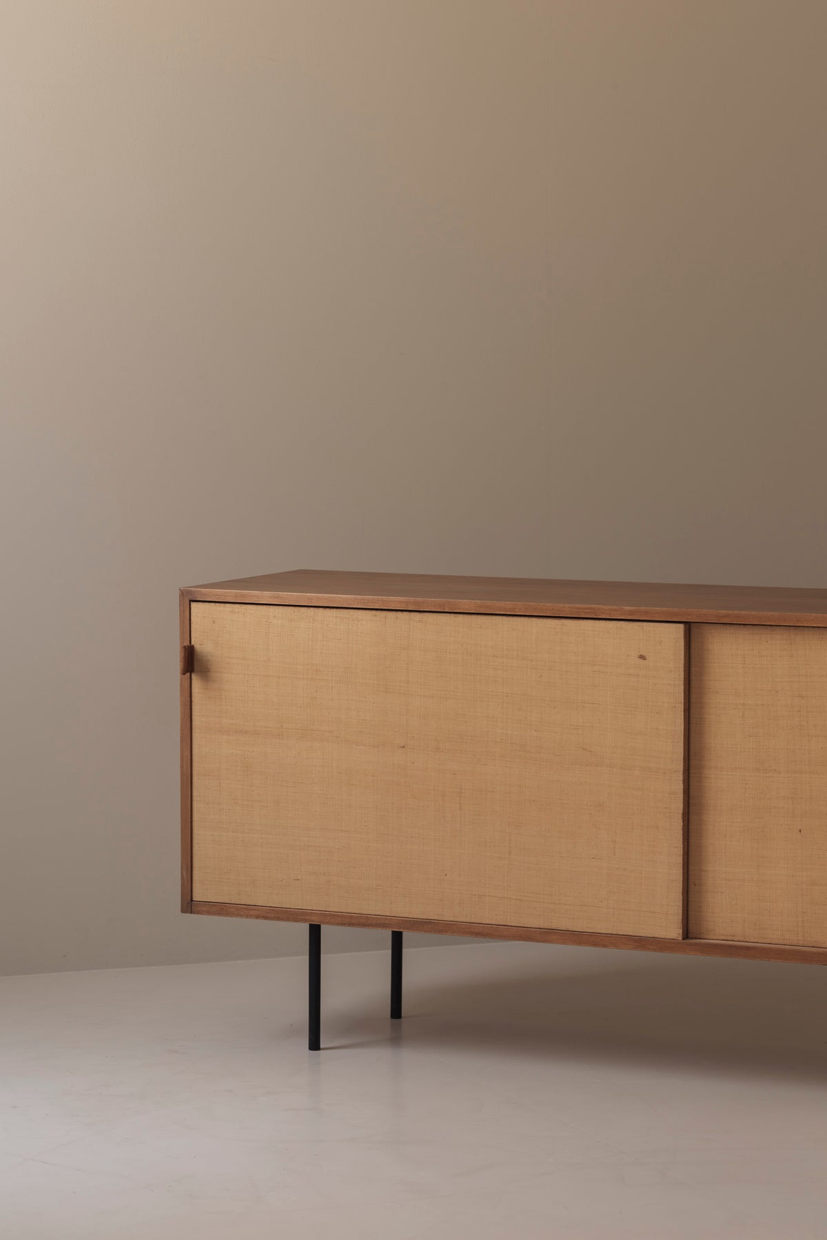 Sideboard Model 116 by Florence Knoll for Knoll International, USA, 1950s — side angle