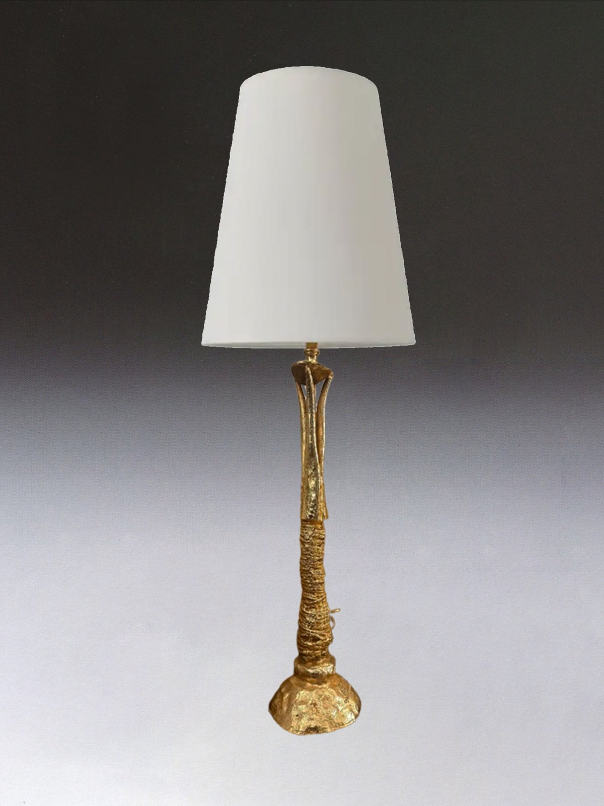 Bronze lamp base by Pierre Casenove by STUDIO ASAC | The Oblist