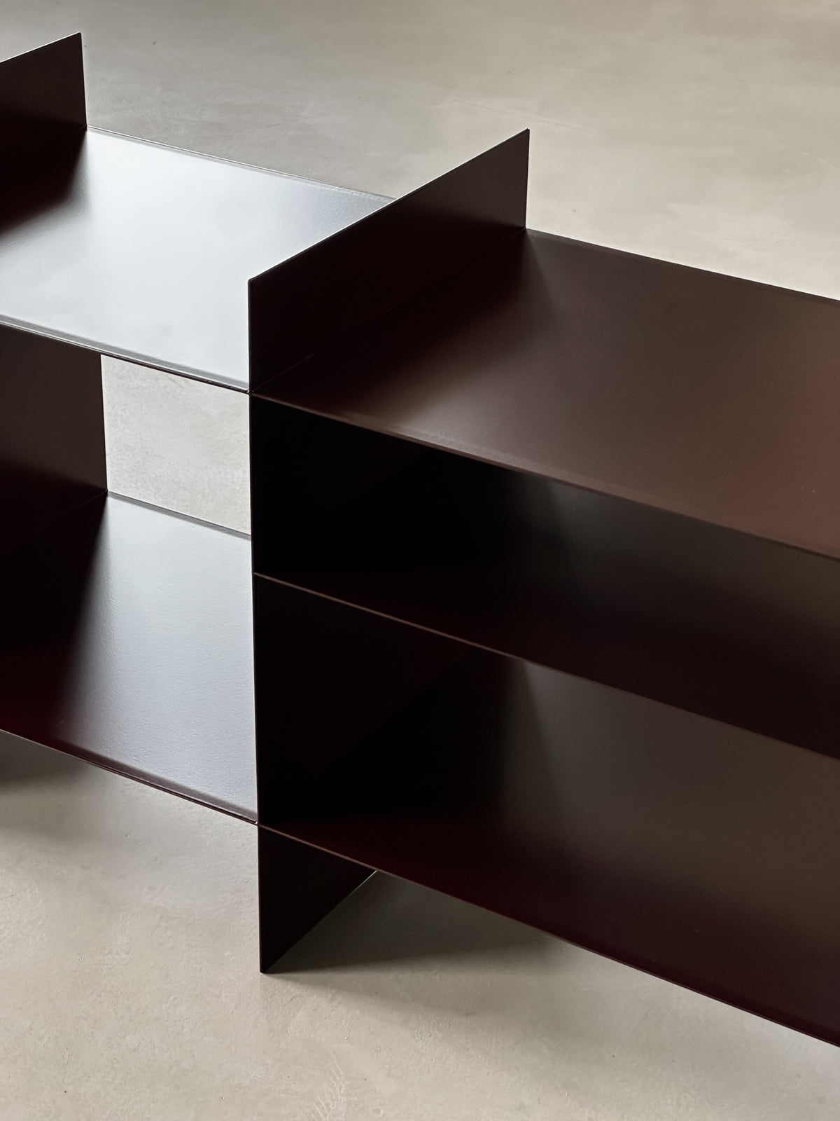 Steel Grid Shelving Unit — alternate view