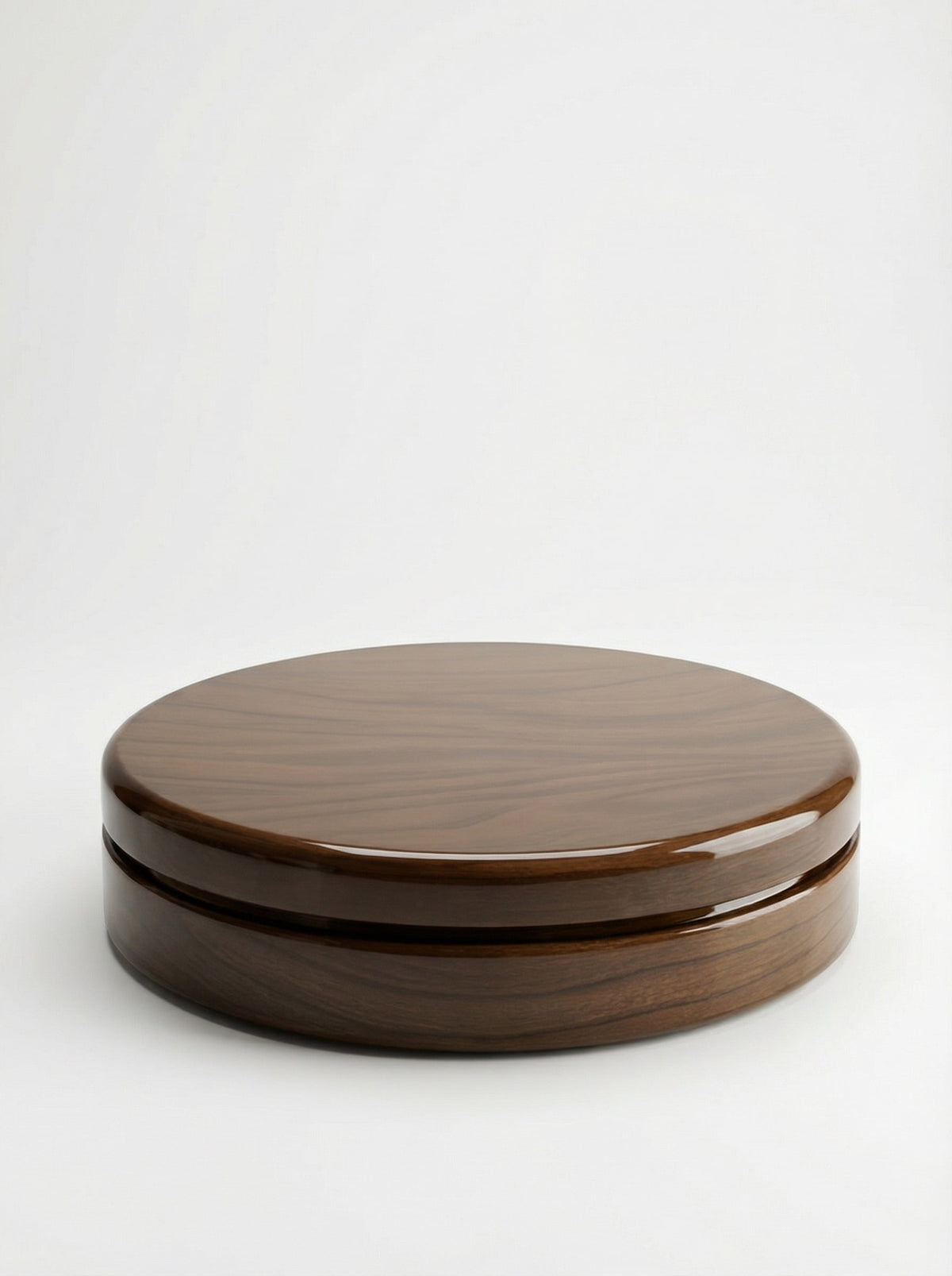 Yoyo Wooden Coffee Table — side angle