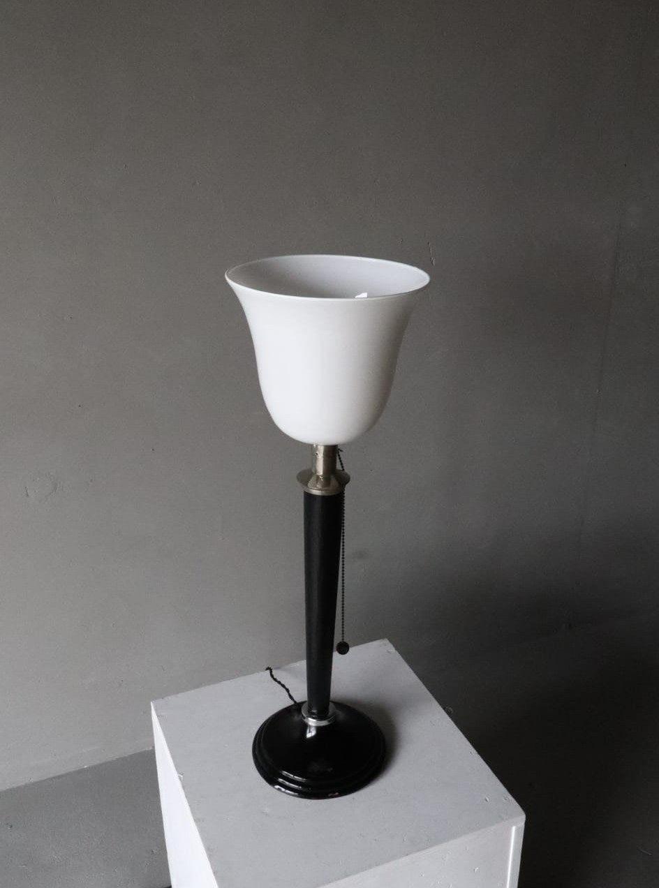 Art Deco ‘Lampe Mazda’ Table Lamp – France, 1920-1930 — side angle