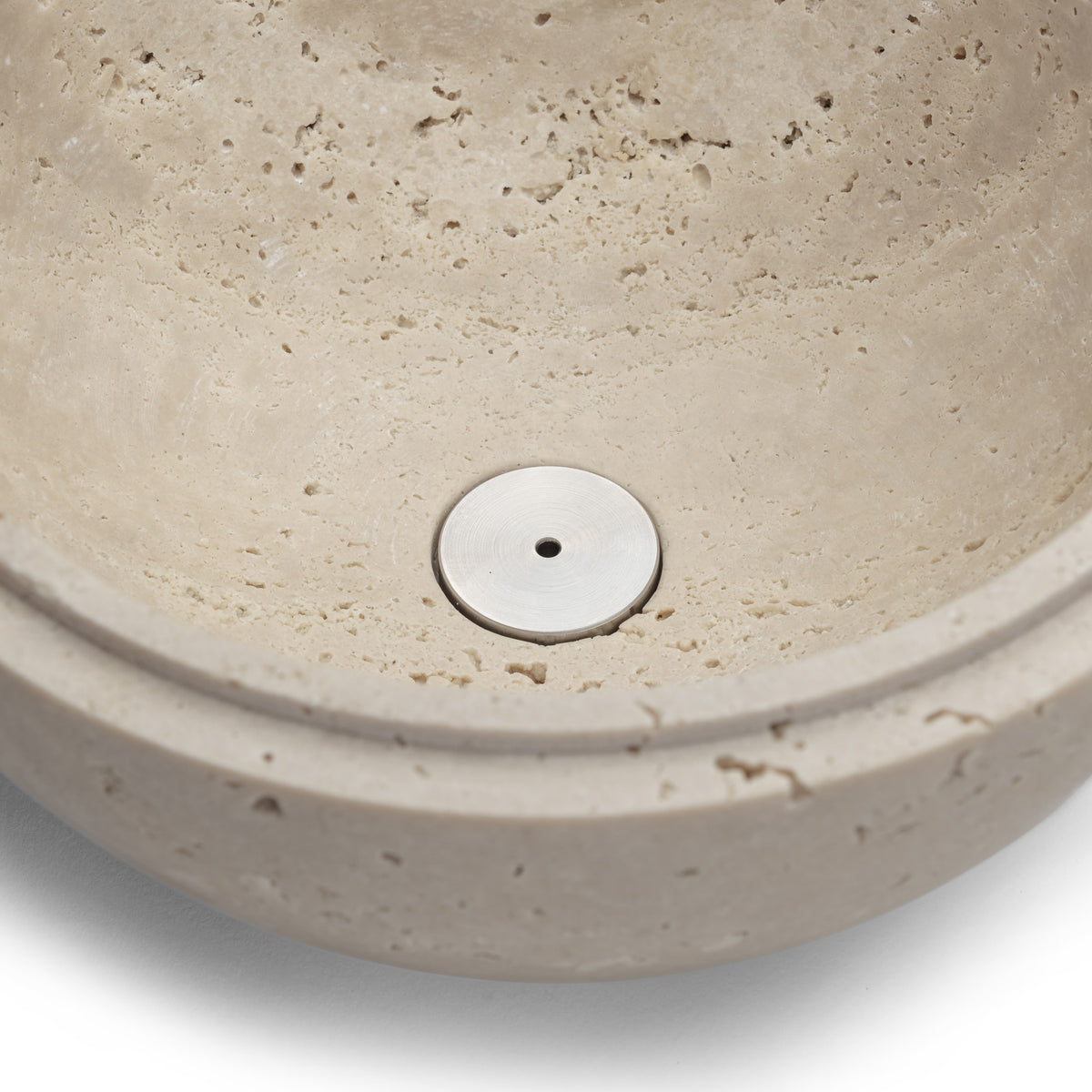 Scandinavian Modern Incense Holder in Stone — close-up