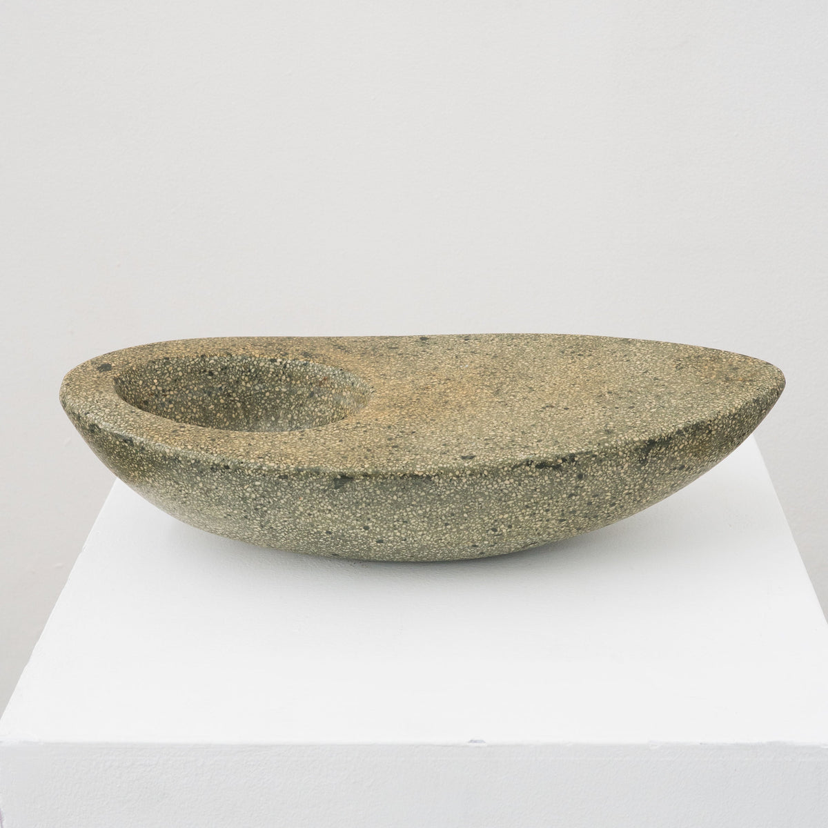 Sculptural Terrazzo Centrepiece Bowl — close-up