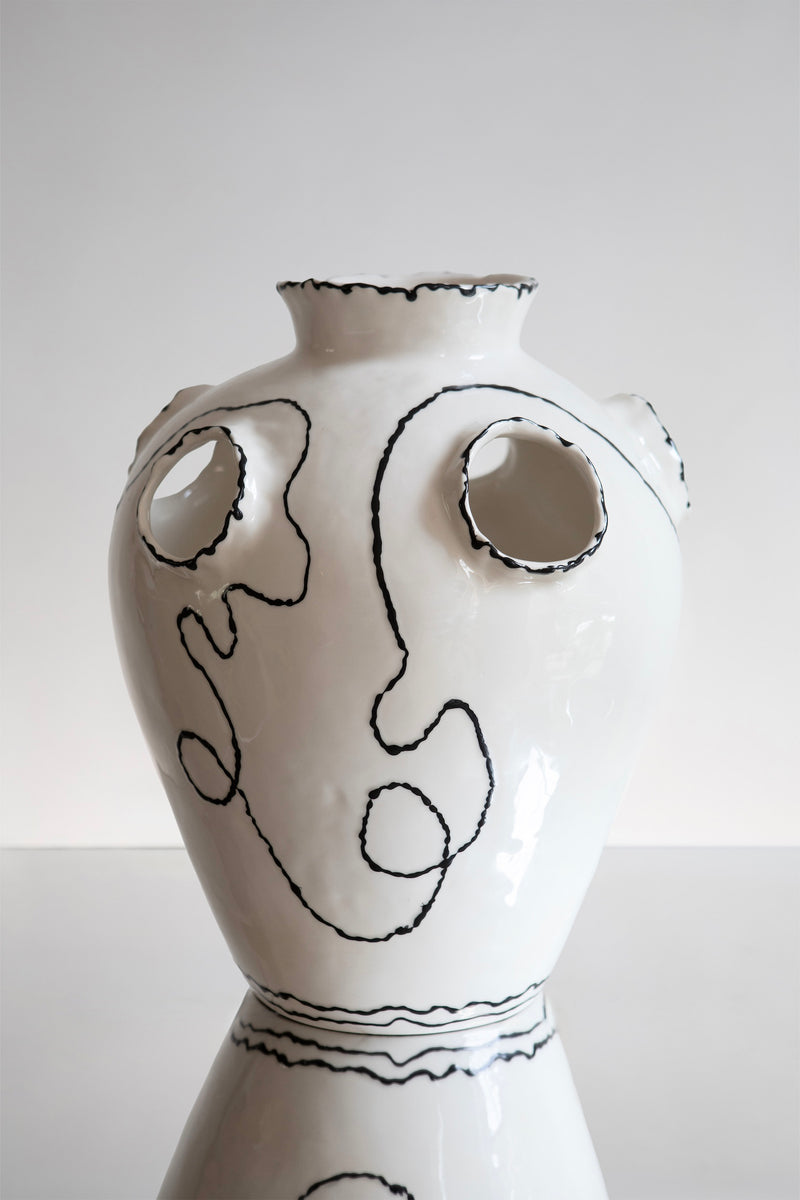 Large Wish Vase, Hand Made Ceramic Vase by House of Quentin Jones | The Oblist