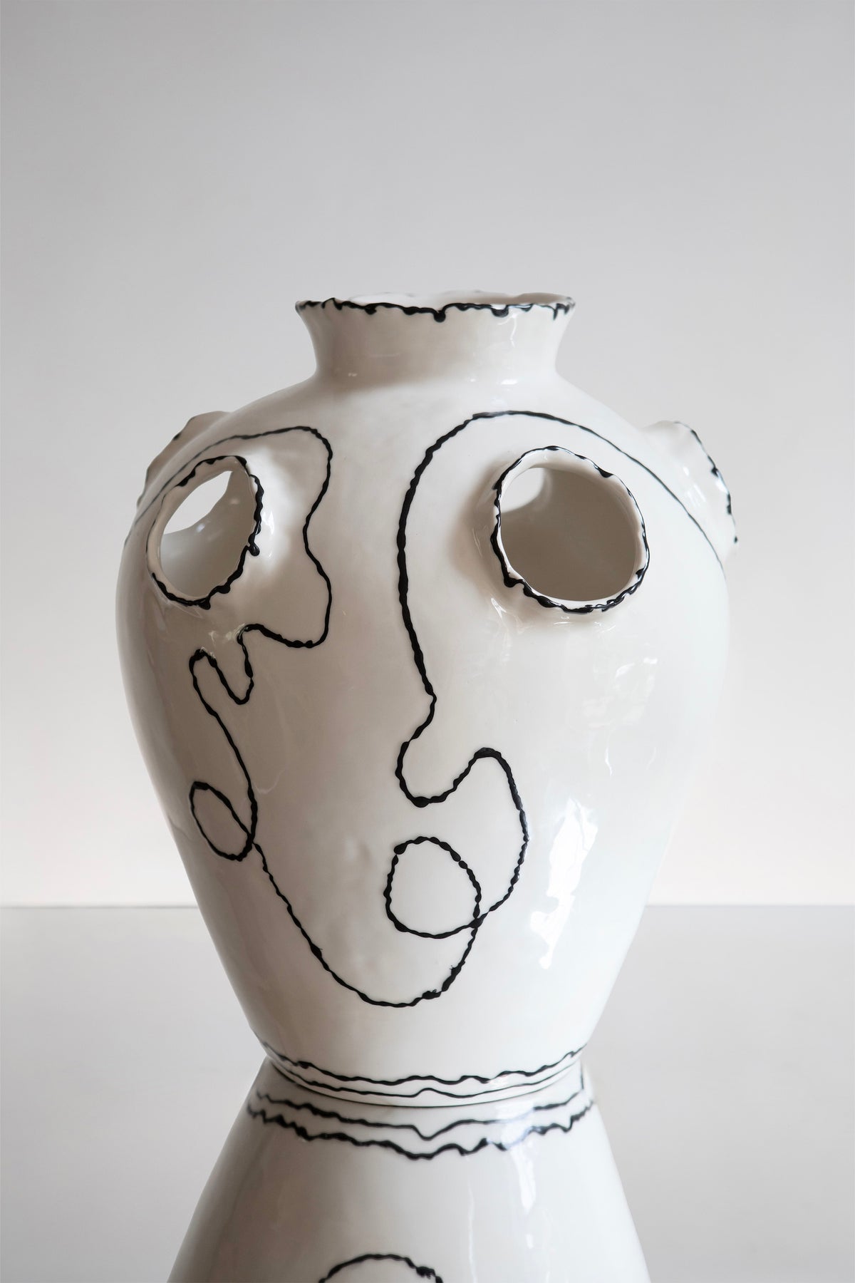Large Wish Vase, Hand Made Ceramic Vase by House of Quentin Jones | The Oblist