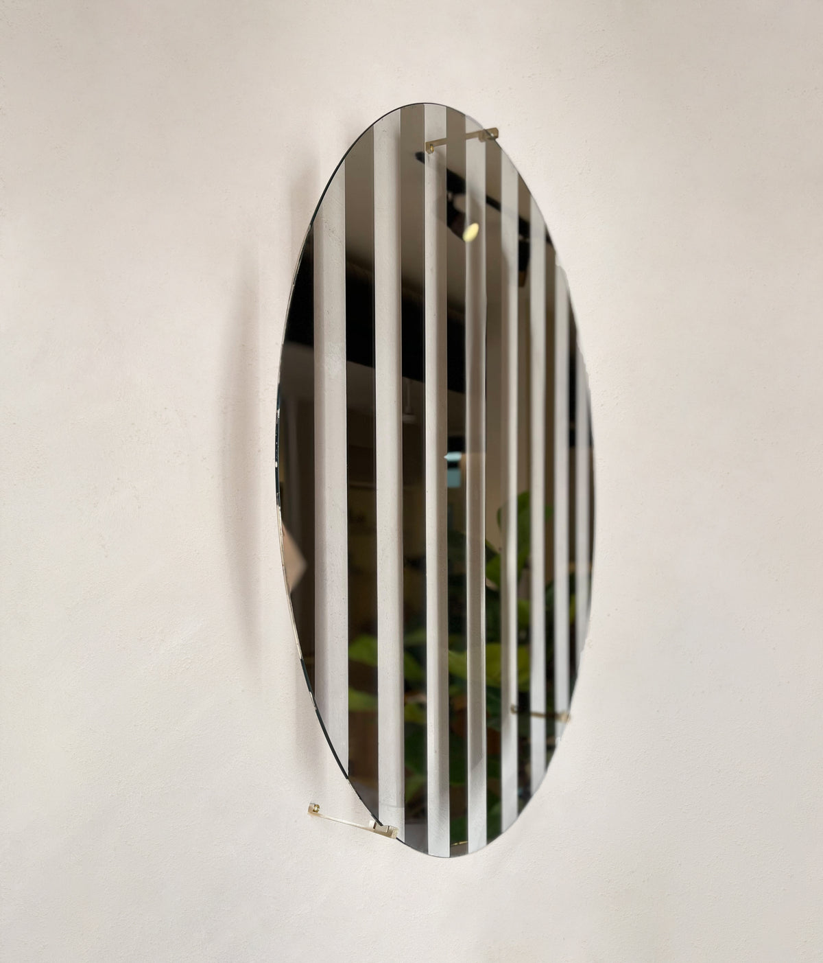 Line III Mirror — close-up of reflective surface with vertical lines