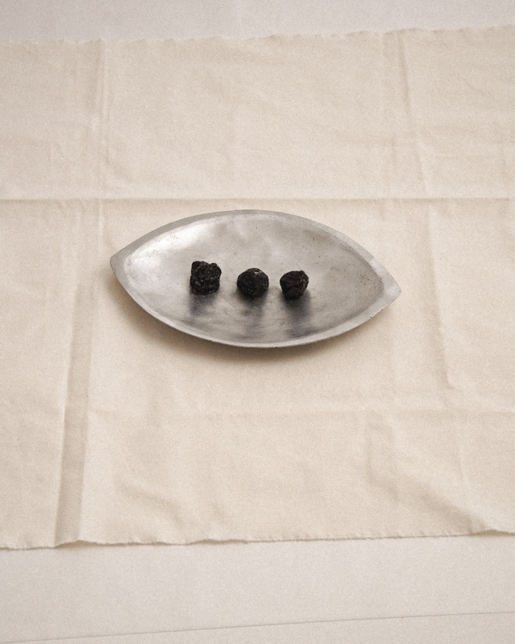 Aluminium Candy Platter by Rooms Studio | The Oblist — handcrafted silver finish