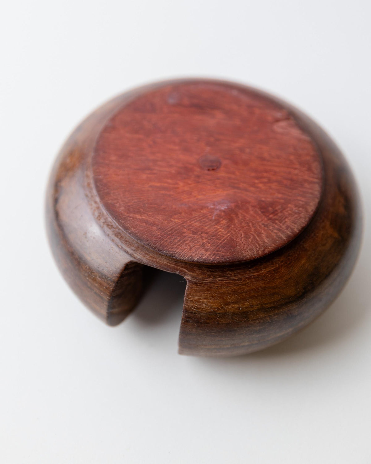 Vintage 1960s Italian Wooden Coaster Set, Dark Wood Drink Coasters, Classic Mid Century Tableware, Rustic Barware, Table Accent, Gift Idea — view 11