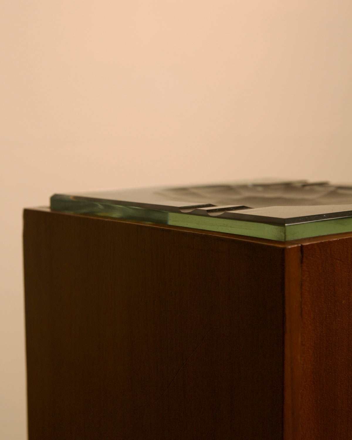 Italian floor ashtray Series 2461 by Max Ingrand for Fontana Arte, 1960s — lifestyle setting
