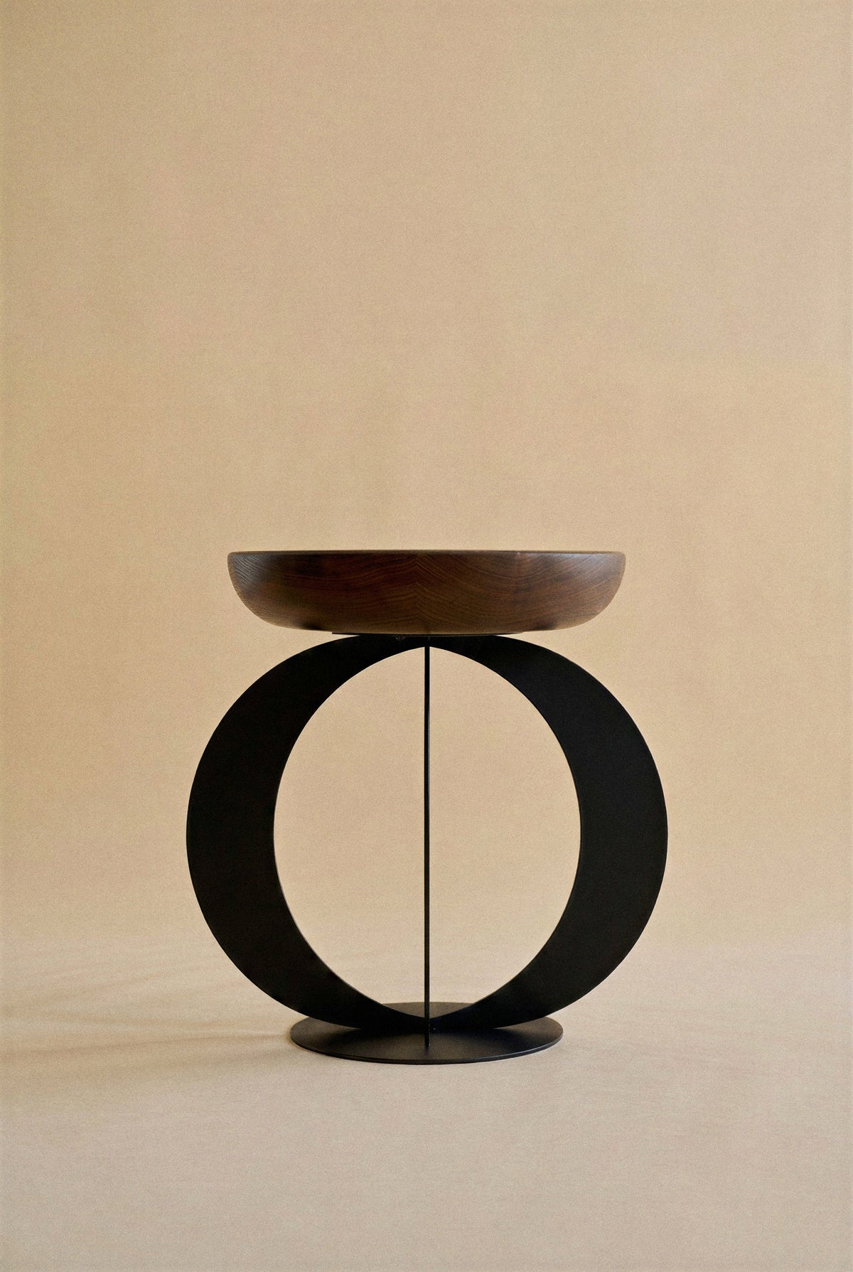 Minor Side Table - Black — side angle