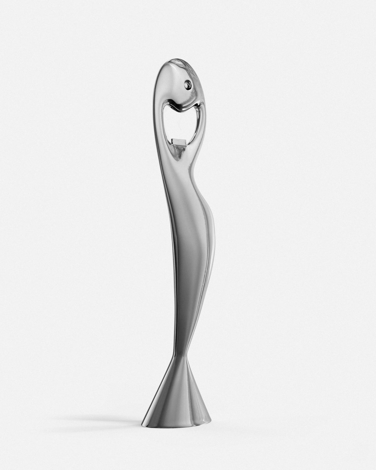 Jojo, Kristian Gavoille, 1991 - Bottle opener in Cast Aluminium. — close-up