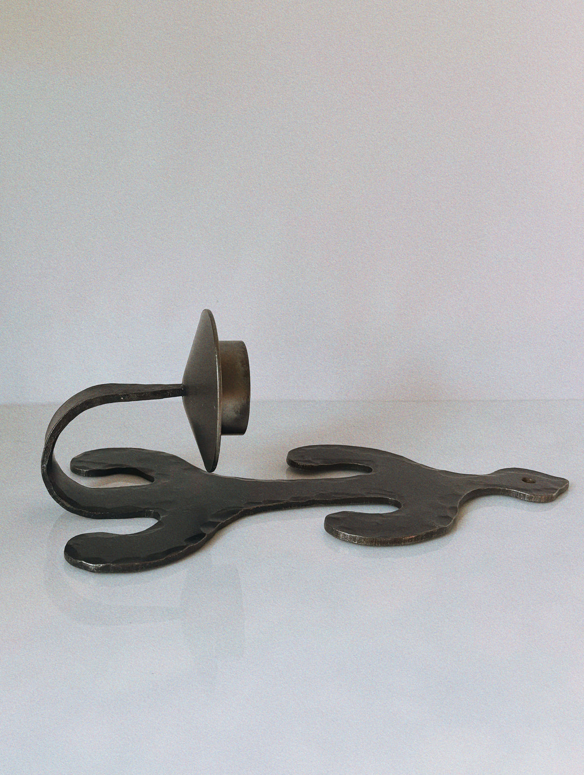 Modernist Scandinavian Wall Candleholder — lifestyle setting