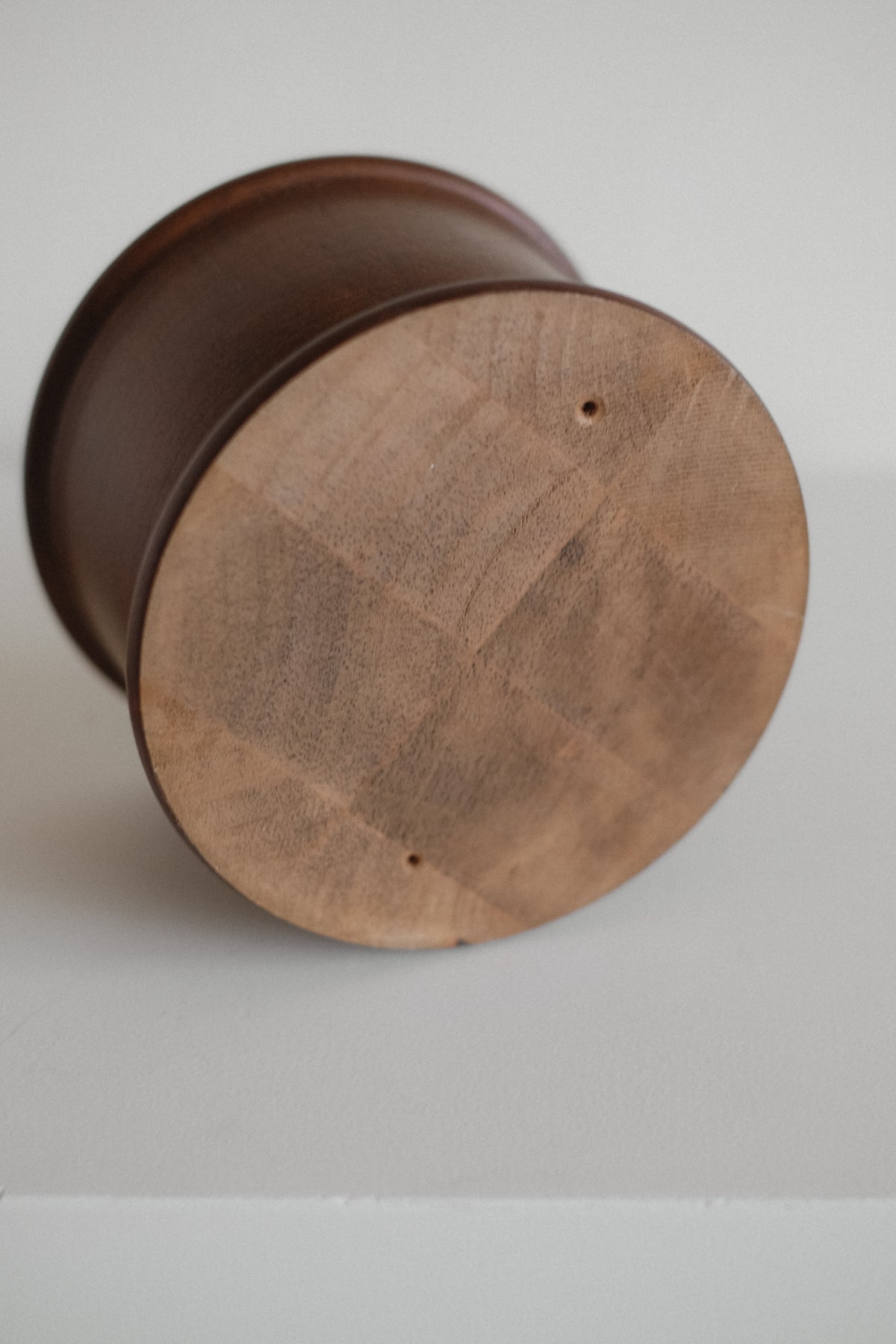Handcrafted Wooden Storage Jar — in context