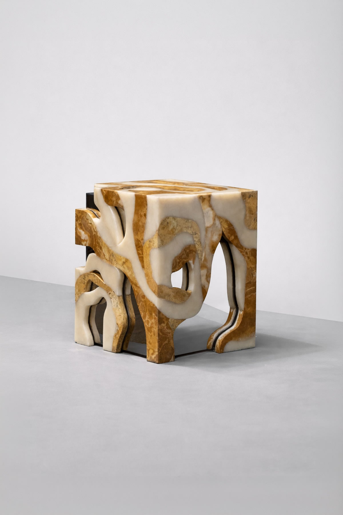Orbis Stool / Side Table II by HOMA | The Oblist