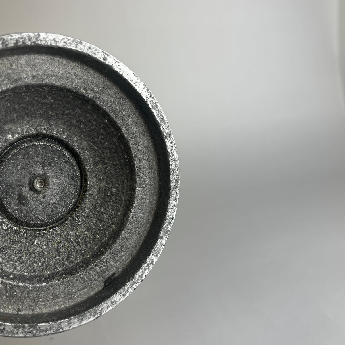 Art Deco Aluminum Vase  — lifestyle setting