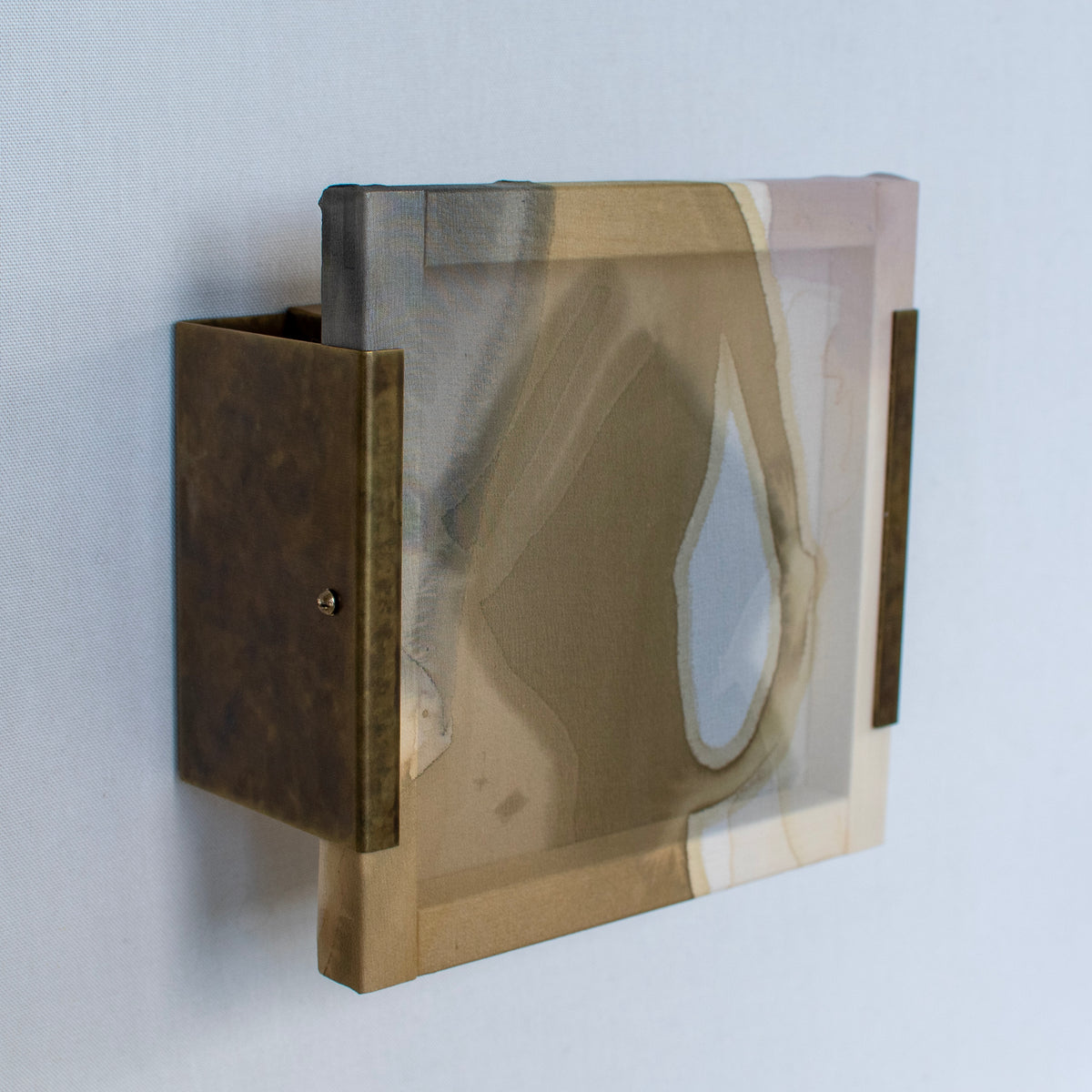 Hand-Painted Silk Instinct Sconce 07/12 — lifestyle setting