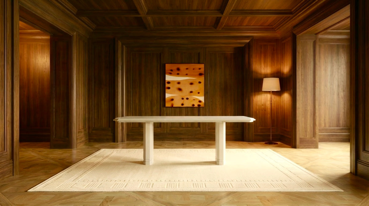 THE DINING TABLE E03 — side angle